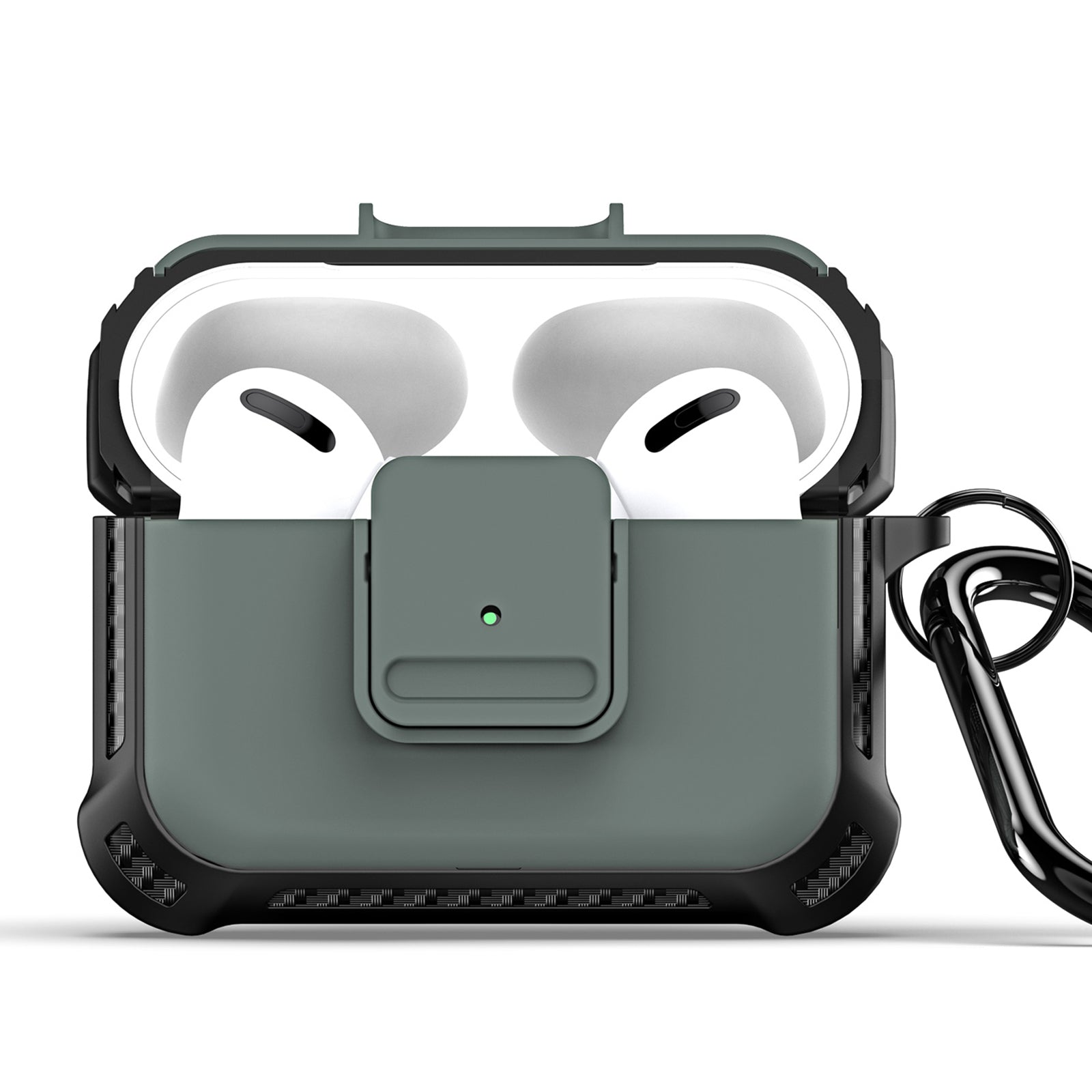 DUX DUCIS PECG Series for Apple AirPods Pro Case Full Body Protection Cover with Keychain DUX DUCIS PECG Series for Apple AirPods Pro Case Full Body Protection Cover with Keychain
